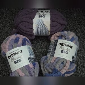 bernat Big Blanket Yarn Purple Theme